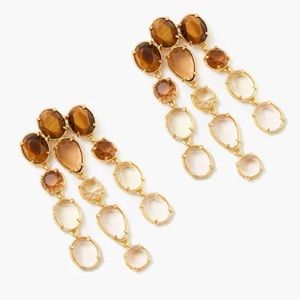 Tuckernuck Topaz Tigers Eye Perduto Earrings